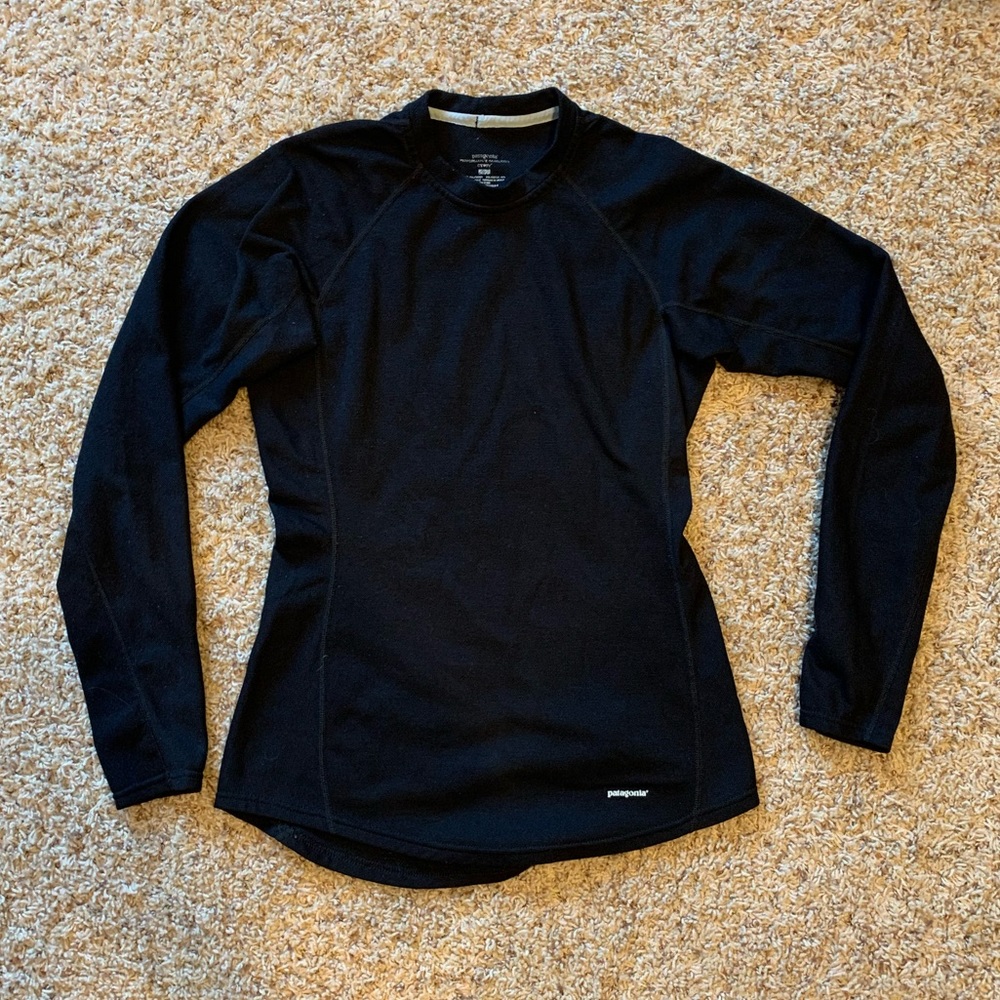 Patagonia Performance Baselayer. Size Small. Black.